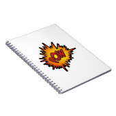 Pow Superheld Fight Notitieboek (Rechterzijde)