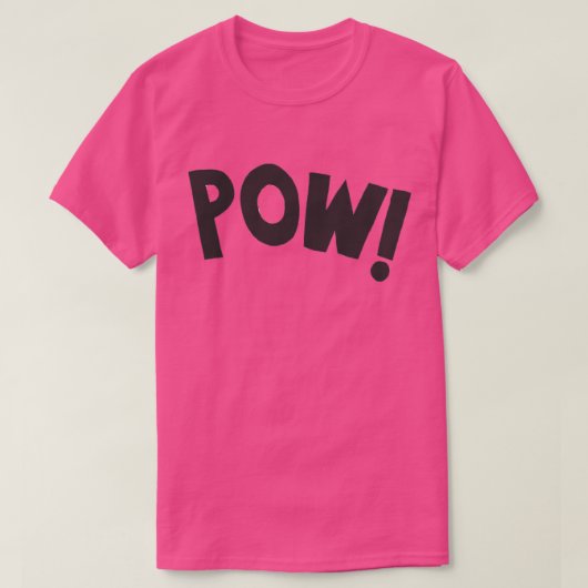 POW T-SHIRT (Design voorkant)