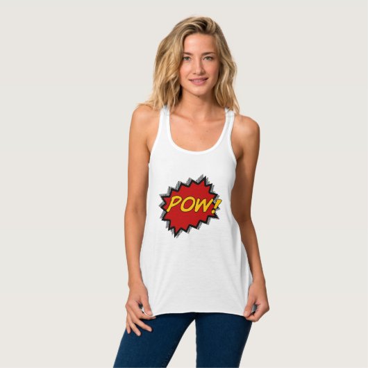 Pow Tanktop (Volledige Voorkant)