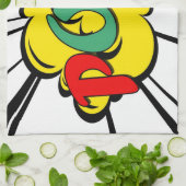 Pow! Theedoek (Gevouwen)