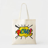 Pow! Tote Bag (Voorkant)