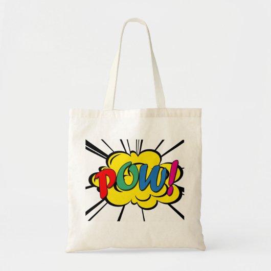Pow! Tote Bag (Voorkant)