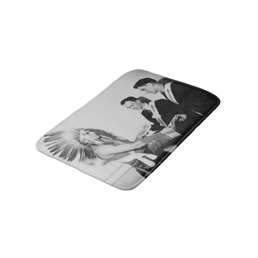 Pow Wow Boys Badmat (Gekanteld)