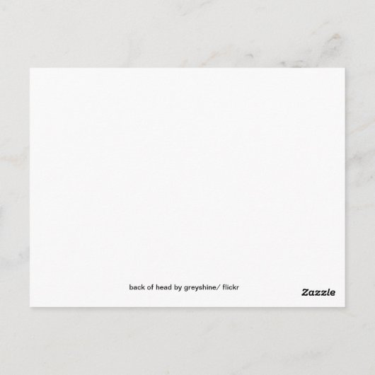 Pow Wow-pad Briefkaart (Achterkant)