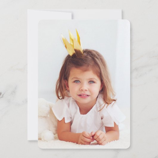 Pow wow tipi verjaardagsfeestje foto uitnodigen kaart (Achterkant)