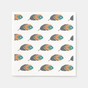 POW WOW TRIBAL PARTY NAPKINS SERVET