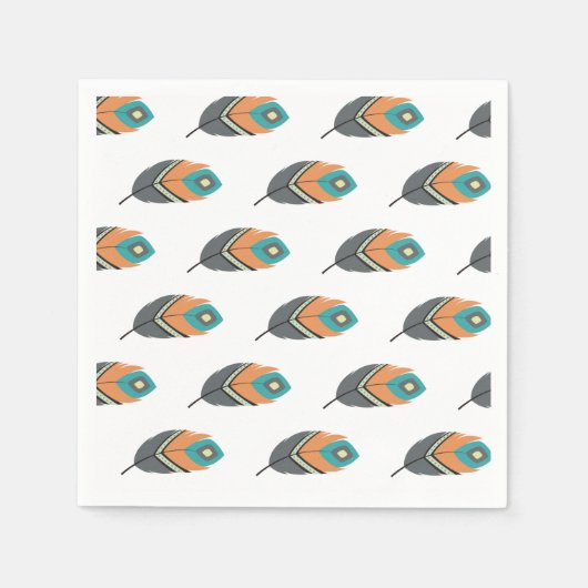 POW WOW TRIBAL PARTY SERVETTEN (Voorkant)