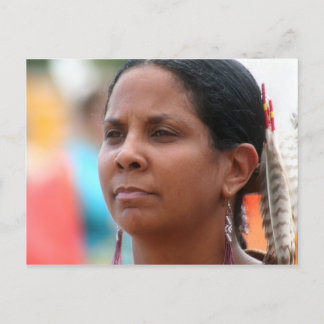 Pow Wow Woman Briefkaart