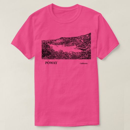 Poway California TShirt 4 (Design voorkant)