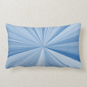 Powder and Royal Blue Knot Pillow Kussen