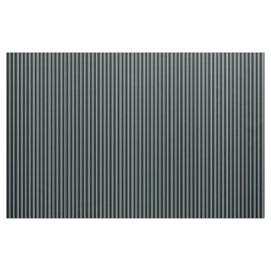 Powder Blue & Black Lined Pattern Stof (Yard (91,4 cm))
