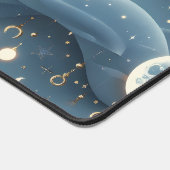 Powder Blue Celestial Moon Phases Calm Bureaumat (Hoek)