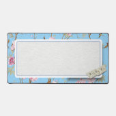 Powder Blue Chinoiserie Archive Desk Mat (Voorkant)