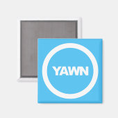 Powder Blue Dorm Fridge Magneet (Voorkant / Achterkant)