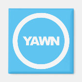 Powder Blue Dorm Fridge Magneet (Voorkant)