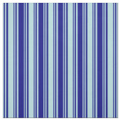 Powder Blue en Blue Lined/Striped Pattern Stof (Swatch)
