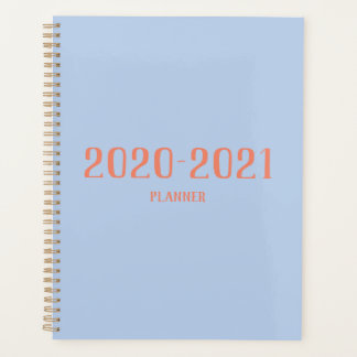 Powder Blue en Coral Planner