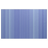 Powder Blue en Dark Blue Stripes Pattern Stof (Yard (91,4 cm))