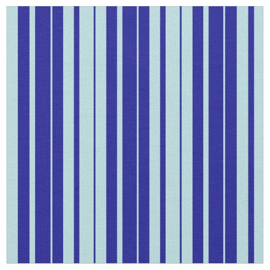 Powder Blue en Dark Blue Stripes Pattern Stof (Close Up)