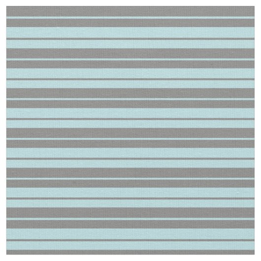 Powder Blue en Grey Stripes Stof (Close Up)