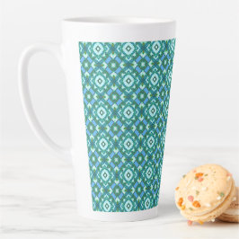 Powder Blue Lattice Mok