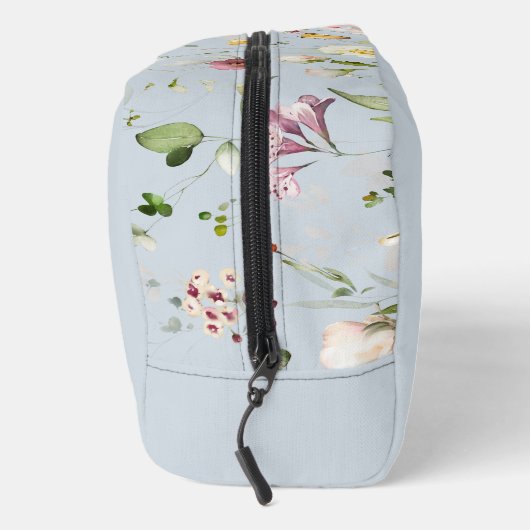 Powder Blue Maid of Honor Script Naam Accessoire Toilettasje (Rechts)