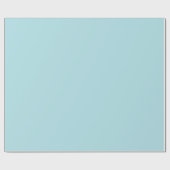 Powder Blue Matte Wrapping Paper Cadeaupapier (Vlak)