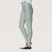 Powder Blue Poppy Mirror Leggings, Los Angeles Leggings (Links)