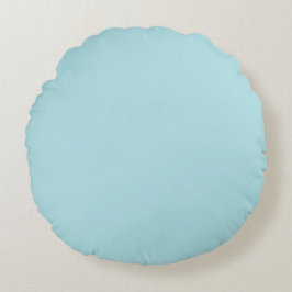 Powder Blue Round Pillow Rond Kussen