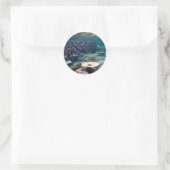Powder Blue Surgeon Ronde Sticker (Tas)