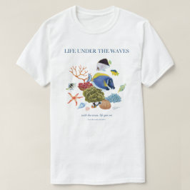 Powder Blue Surgeonfish and More | Ocean Life T-shirt