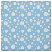 Powder Blue Volleyball Chevron Patterned Stof (Swatch)