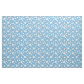 Powder Blue Volleyball Chevron Patterned Stof (Fat Quarter)