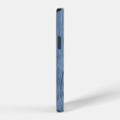 Powder Blue Wood Graan iPhone Hoesje (Rechterkant)
