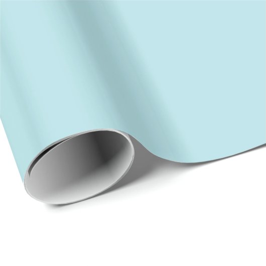 Powder Blue Wrapping Paper Cadeaupapier (Rol Hoek)