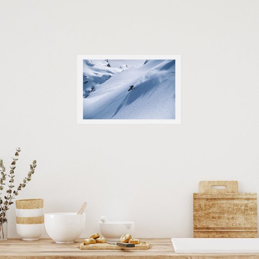 Powder draaien poster (Keuken)