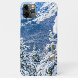 Powder Forest // Blue Snow Pet Mountain Case-Mate iPhone Case