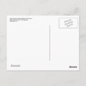 Powder Morning, Alpine Meadows... Briefkaart (Achterkant)