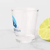  Powder Mountain utah Shot glass Shot Glas (Rechts)