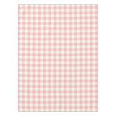 Powder Pink Gingham Patroon Tablecloth controleren Tafelkleed (Voorkant)