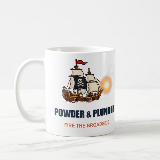 Powder & Plunder Piratenschip Mok (Links)