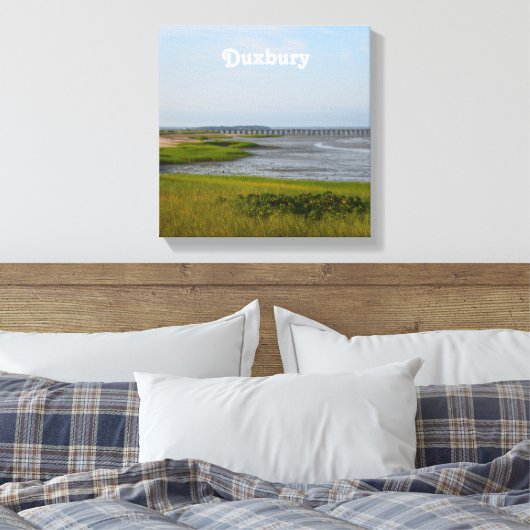 Powder Point Duxbury Canvas Afdruk (Insitu (Slaapkamer))