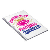 Powder Puff Football Senioren Notitieboek (Rechterzijde)