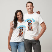 Powder Pup Jack Russell Terrier Ski Dog T-shirt (Unisex)