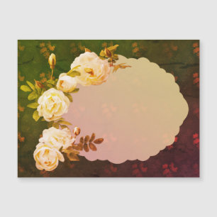 Powder Red Roses op Gotische Rozen achtergrond