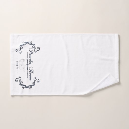 Powder Room Bad Handdoek (Handdoek)