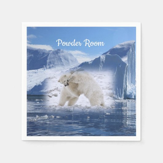 Powder Room Paper Napkins Servet (Voorkant)