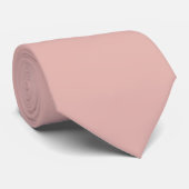 Powder Roos E6B6B0 Kleur - Optie om naam toe te vo Stropdas (Opgerold)