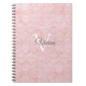 Powder Roze Notitieboek (Voorkant)