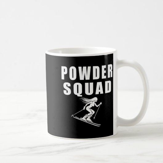 Powder squad  koffiemok (Rechts)